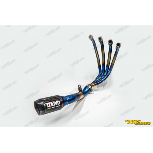 Pô DAIVO Titanium Full System Honda CB650R-CBR650R (chính hãng) 